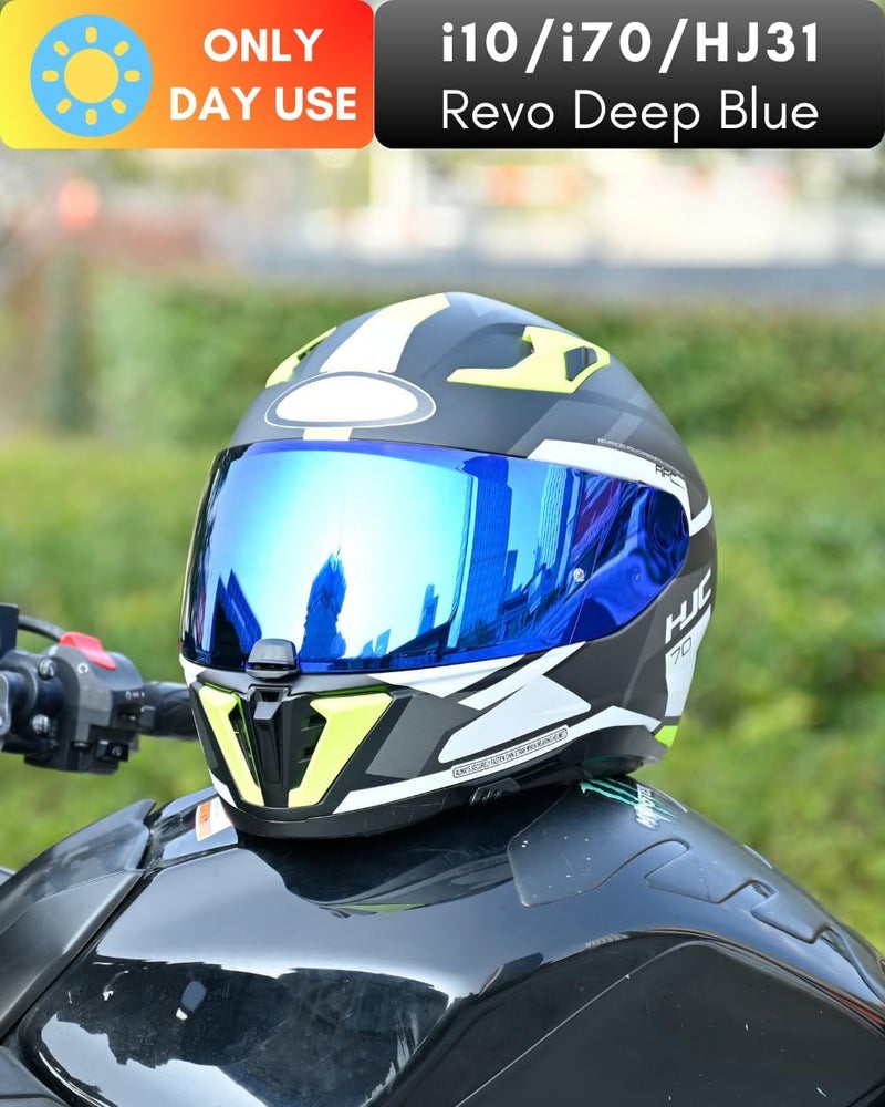 Logto Replacement Motorcycle Helmet Shield for I10 I70 HJ-31 Helmet Visor Shield Anti-Scratch Wearproof Windproof Universal Helmet Accessories - Image 3